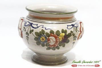 Deruta Vaso ceramica dipinta a mano Maiolica di Deruta -