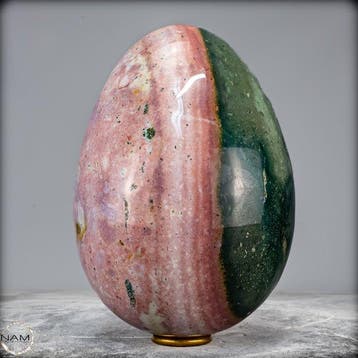 Natuurlijk Ocean Achat Ei Van de hoogste kwaliteit- 6265.34, Verzamelen, Mineralen en Fossielen