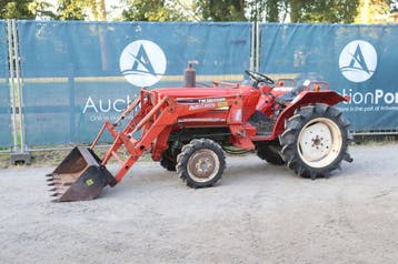 Veiling: Minitractor Yanmar YM1802D Diesel 18pk met voorlade, Gebruikt, Tot 2500, Tot 80 Pk, Ophalen