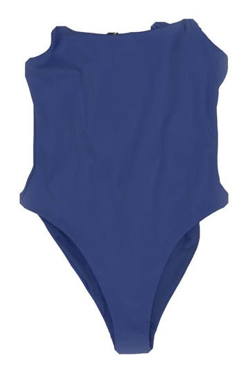 Organic Basics Badpak in maat L Blauw, Organic Basics, Verzenden, Zo goed als nieuw, Blauw