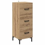 Dressoir Artisan Eiken | Tweedekansje | OP=OP, Met plank(en), Minder dan 50 cm, Nieuw, Ophalen of Verzenden