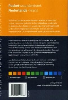 Nederlands-Frans / Prisma pocketwoordenboeken 9789049100766, Verzenden, Gelezen, H.W.J. Gudde