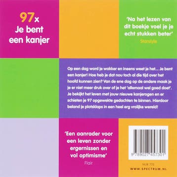 97 x je bent een kanjer 9789027457301 H. Bosma, Verzenden, Gelezen, H. Bosma