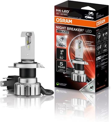 Osram H4 LED Koplamp 12V Motor Night Breaker LED Smart ECE-g, Ophalen of Verzenden, Nieuw