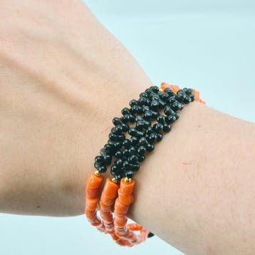 Koraal - Zilver, Verguld - Armband - CORALLO MEDITERRANEO