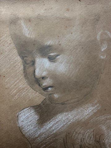 Stefano Ussi (1822-1901) - Senza Titolo, Antiek en Kunst