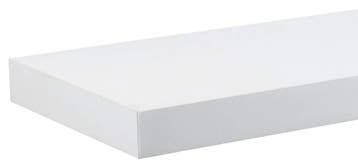 2dekans | Esituro Witte Zwevende Wandplank MDF Glans Wit 30, Ophalen of Verzenden, Zo goed als nieuw