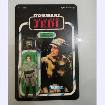 Kenner - Action figure Star Wars 1984 Leia Poncho Original, Nieuw