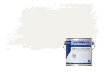 Wixx Aqua Metaallak Roestwerend RAL 9016 | Verkeerswit 2.5L, Verzenden, Wit, Nieuw, Lak