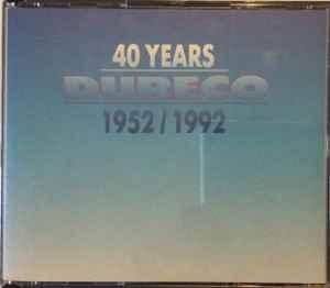 cd - Various - Dureco 40 Years 1952-1992, Cd's en Dvd's, Verzenden, Zo goed als nieuw