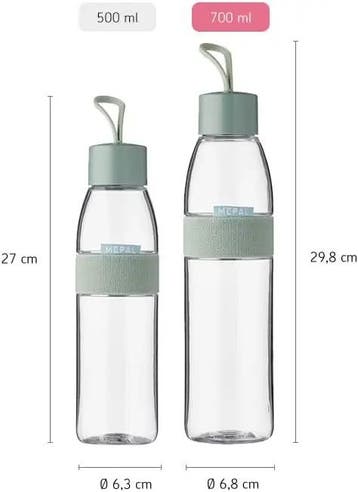 Mepal - Waterfles Ellipse - Herbruikbare Drinkfles - Lekv..., Verzenden, Nieuw