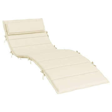 Ligbedkussen 180x60cm Creme | Retourdeal 34% Korting, Ophalen of Verzenden, Zo goed als nieuw