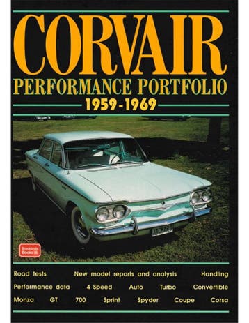 CORVAIR PERFORMANCE PORTFOLIO 1959-1969, Boeken, Auto's | Boeken, Nieuw, Chevrolet, Author