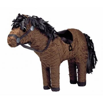 Pinata paarden bruin 53 cm - Pinata, Verzenden, Nieuw