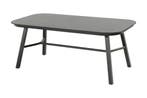 Hartman Tubb dining tuintafel 185x100 cm. - Keramiek/Zwart, Verzenden, Nieuw, Rond, Overige materialen
