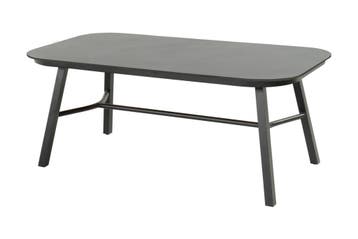 Hartman Tubb dining tuintafel 185x100 cm. - Keramiek/Zwart, Tuin en Terras, Tuintafels, Verzenden, Nieuw, Rond, Overige materialen
