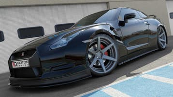 Side Skirts Diffusers NISSAN GT-R PREFACE COUPÉ (R35-SERIE), Auto-onderdelen, Verzenden, Nieuw