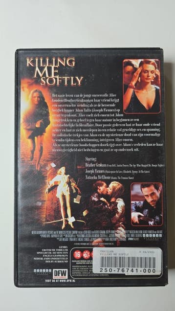 KILLING ME SOFTLY (EX RENTAL) (VHS), Cd's en Dvd's, VHS | Film, Verzenden, Gebruikt