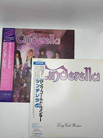 Cinderella - 2x Albums - for fans of hard rock, heavy metal,, Nieuw in verpakking
