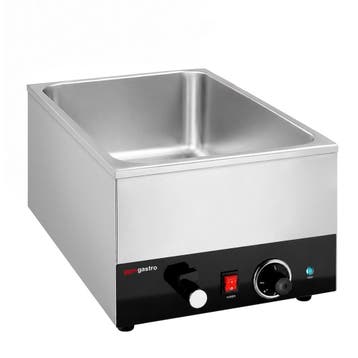 GGM Gastro | Elektrische bain-marie - 1,2 kW - GN 1/1 met |, Verzenden, Nieuw in verpakking, Overige typen