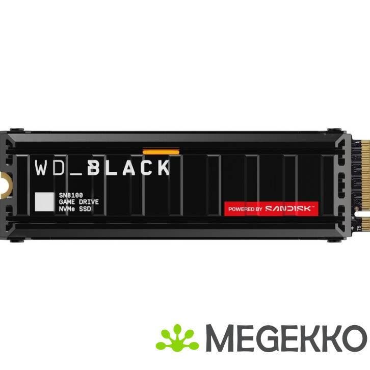 Sandisk WD_BLACK SN8100 4TB Heatsink, Computers en Software, Harde schijven, Nieuw, Verzenden