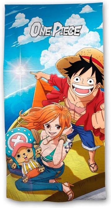One Piece Strandlaken 140 x 70 cm, Verzamelen, Ophalen of Verzenden, Nieuw