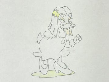 Walt Disney, 1987/90 - Originele animatietekening van Magica, Nieuw