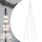 Kerstboom Vlaggenmast 550 LEDs | Tweedekansje | OP=OP, Diversen, Kerst, Ophalen of Verzenden, Nieuw