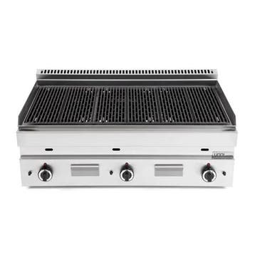 UnniCooking Lavasteengrill | Gas | 16.5kW | Gietijzer | RVS, Zakelijke goederen, Horeca | Keukenapparatuur, Ophalen of Verzenden
