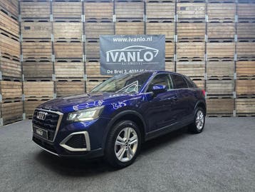 Zakelijke Lease |  Audi Q2 35 TFSI Advanced edition Sport Na, Automaat, Stof, Gebruikt, Blauw