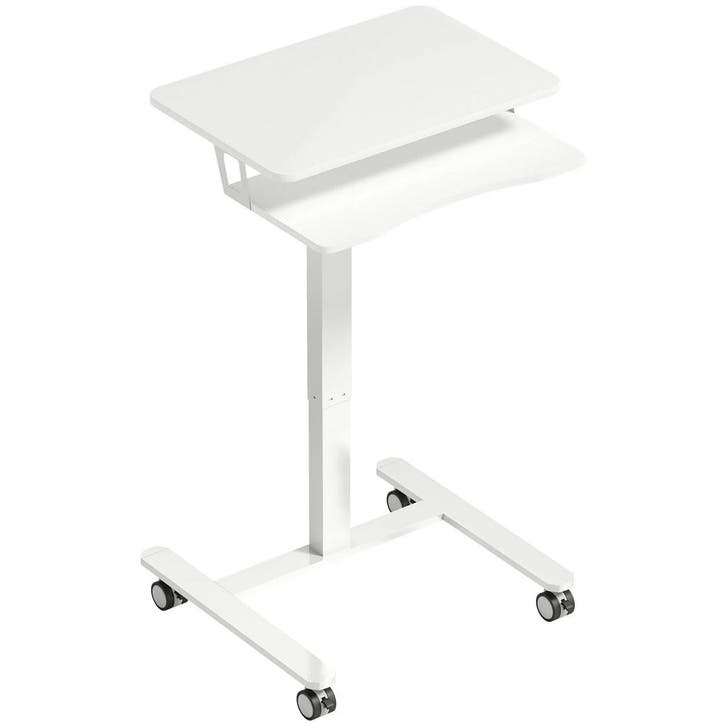 In Hoogte Verstelbare Sta-bureau, Verrijdbaar Zit-sta Bureau, Huis en Inrichting, Woonaccessoires | Kussens, Nieuw, Verzenden