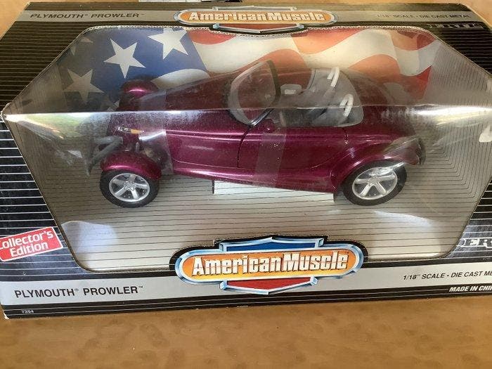 Ertl 1:18 - Modelauto - Plymouth Prowler, Hobby en Vrije tijd, Modelauto's | 1:5 tot 1:12