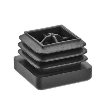 Buiskoppeling Plastic Afdekdop  40 mm Kunststof Vierkant, Verzenden, Nieuw