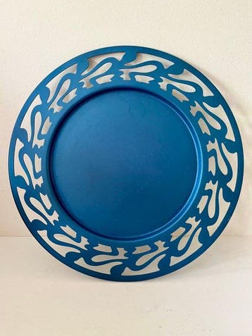 Alessi - Stefano Giovannoni - Onderbord - Ethno Tray - Blauw, Antiek en Kunst