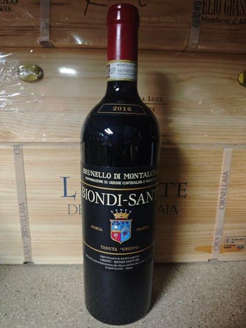 2016 Biondi-Santi Tenuta Greppo - Brunello di Montalcino, Nieuw