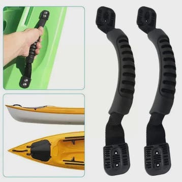 Zwarte Rubber Draaghendel voor Kajak & Kano - 29.5cm, Antisl, Watersport en Boten, Verzenden, Nieuw