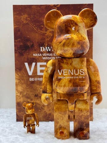 Medicom toy - BE@RBRICK 400% & 100% VENUS NASA Bearbrick set