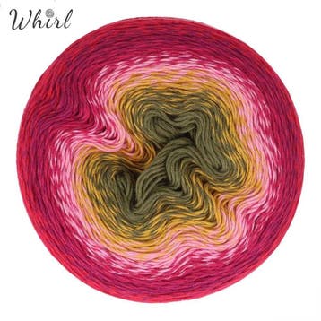 Scheepjes Whirl - 793 Goji Sorbet Dream - Getwijnd Garen, Hobby en Vrije tijd, Breien en Haken, Ophalen of Verzenden, Nieuw