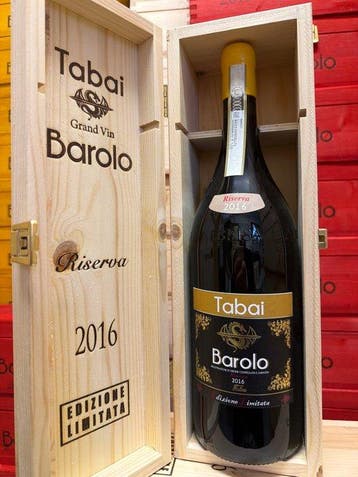 2016 Tabai - Barolo Riserva - 1 Magnum (1,5 L), Verzamelen, Nieuw