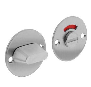 Intersteel wc-sluiting 8mm rond plat 50x2mm rvs, Doe-het-zelf en Verbouw, Deuren en Horren, Verzenden, Nieuw