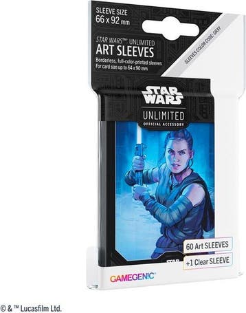 Star Wars Unlimited - Art Sleeves - Rey - Star Wars Sleeves, Kinderen en Baby's, Verzenden, Nieuw