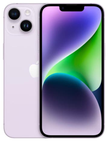 Refurbished iPhone 14 128GB Paars, Verzenden, Nieuw