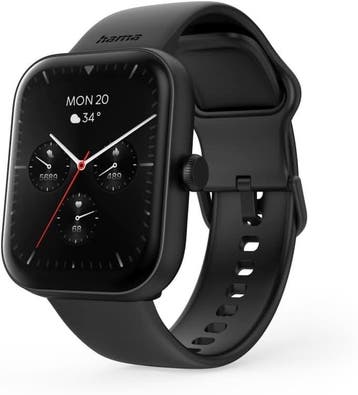 Smartwatch Bluetooth Bellen | IP68 Zwart | Tweedekansje O..., Hartslag, Zwart, Ophalen of Verzenden, Zo goed als nieuw