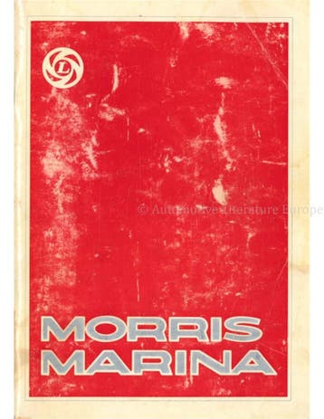 1976 MORRIS MARINA INSTRUCTIEBOEKJE NEDERLANDS