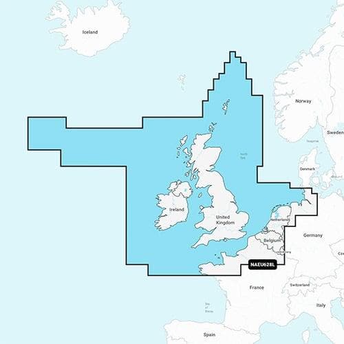 Navionics MSD/NAV+ Large NAEU628L U.K., Ireland & Holland, Watersport en Boten, Navigatiemiddelen en Scheepselektronica, Ophalen of Verzenden