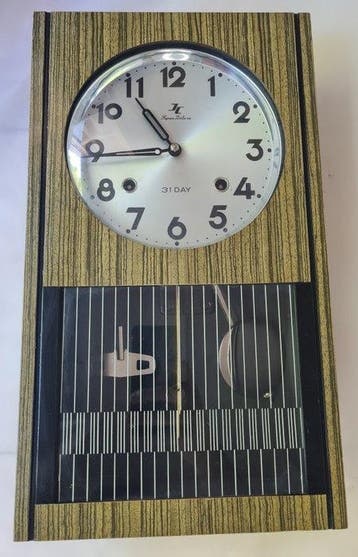Regulateur wandklok - Hout, Metaal - 1970-1980