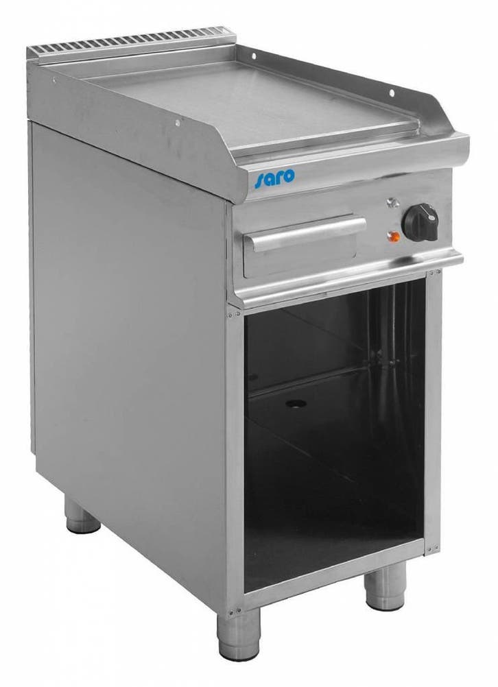 Elektrische RVS Griddle Smooth | 40x70x85cm | 400V Saro, Zakelijke goederen, Horeca | Keukenapparatuur, Verzenden