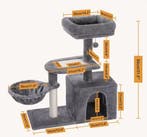 Compacte Kattenboom – Krabpaal met Hangmat en Appartement, Verzenden, Nieuw