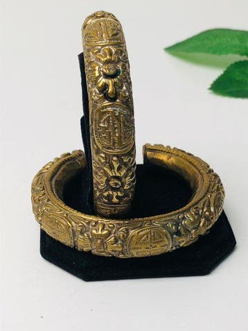 Messing en koper - Armband - Shou & Lotus