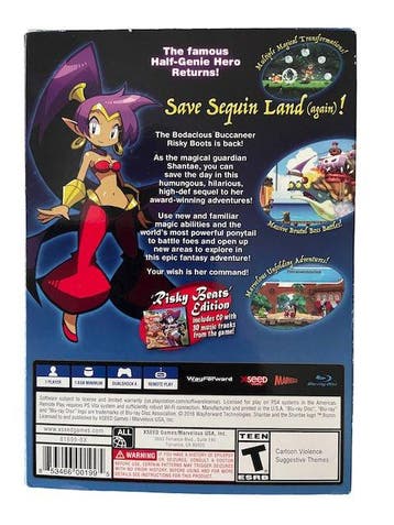 Shantae: Half-Genie Hero Risky Beats Edition (PS4), Verzenden, Nieuw